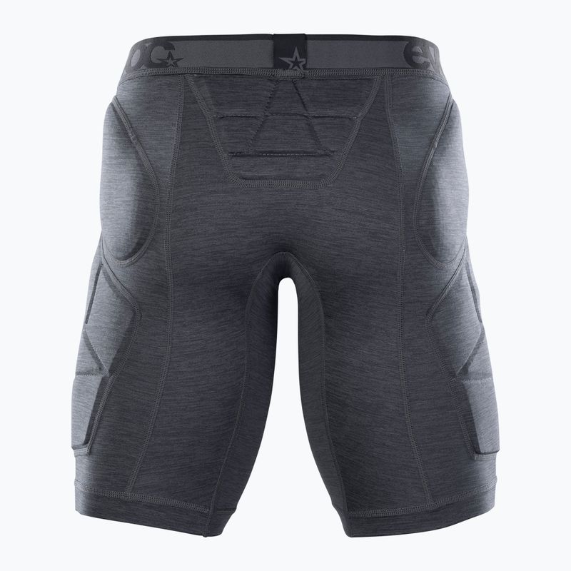 Pantaloni EVOC Crash da uomo grigio carbonio 3