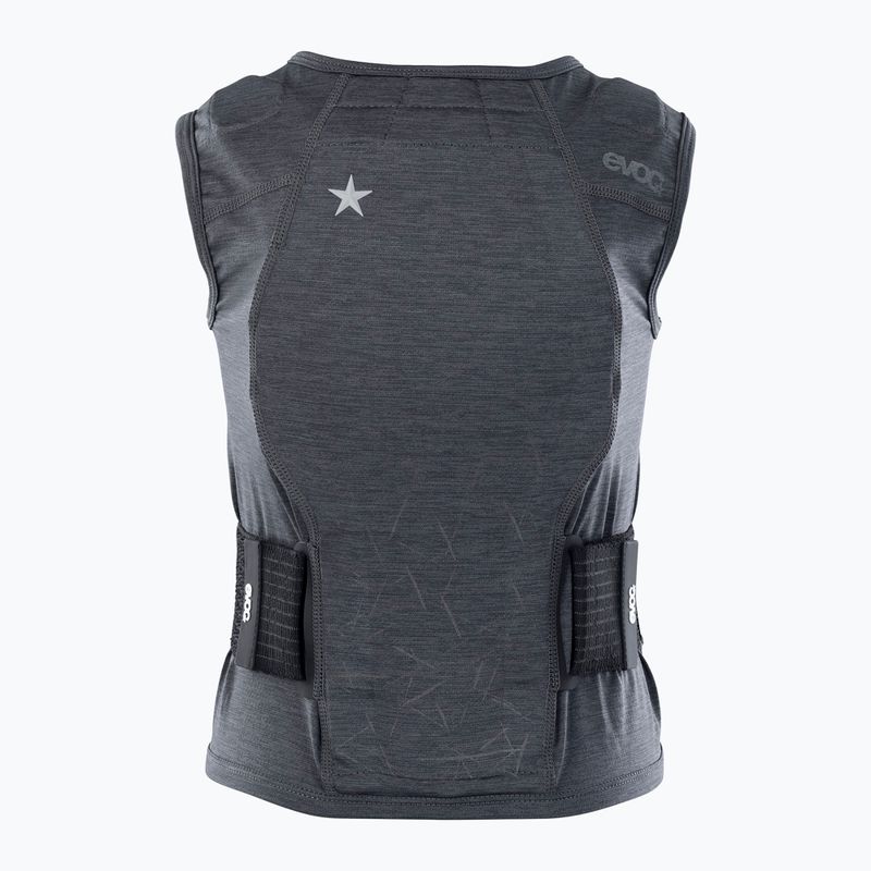 Gilet protettivo per bambini EVOC Protector Vest Jr carbon grey 2