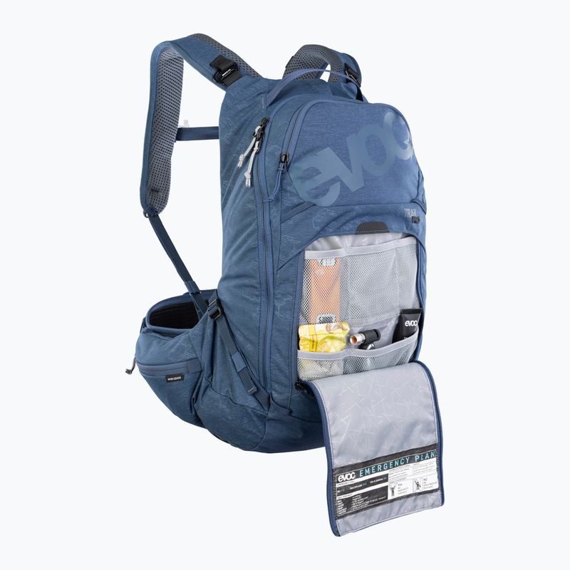 Zaino da bicicletta EVOC Trail Pro 16 l in denim 8