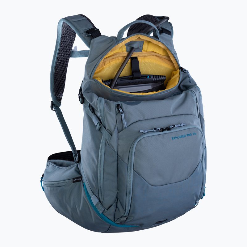 Zaino da bicicletta EVOC Explorer Pro 26 l in acciaio 7