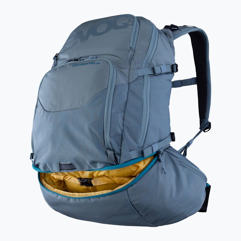 Zaino da bicicletta EVOC Explorer Pro 26 l in acciaio 8