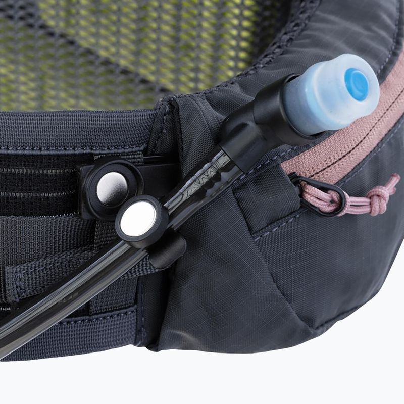 EVOC Hip Pack Pro 3 l, rosa polveroso/grigio carbone, valigetta per bicicletta 11