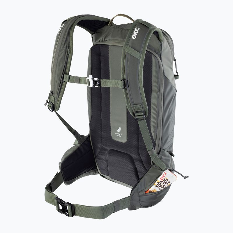 Zaino da scialpinismo EVOC Line 20 l dark olive 3