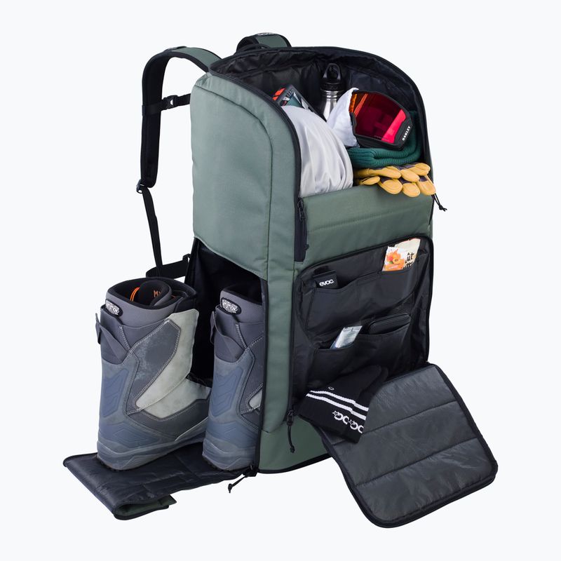 Zaino da sci EVOC Gear Backpack 90 l dark olive 6