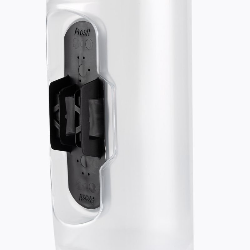 Borraccia da bici FIDLOCK Twist 600 ml trasparente bianco 4