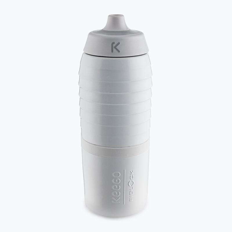 FIDLOCK & KEEGO 600 Bidon per bici + base per bici bianco 09666 2