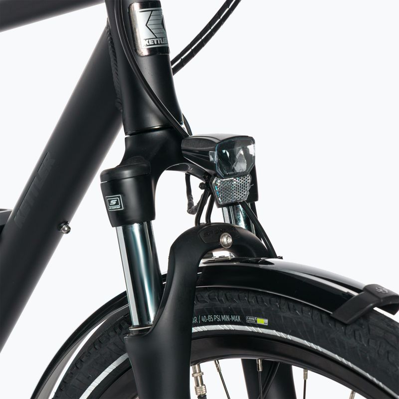 KETTLER Traveller E-Silver 8 500 D 36V 13.4Ah 500Wh nero bicicletta elettrica 9