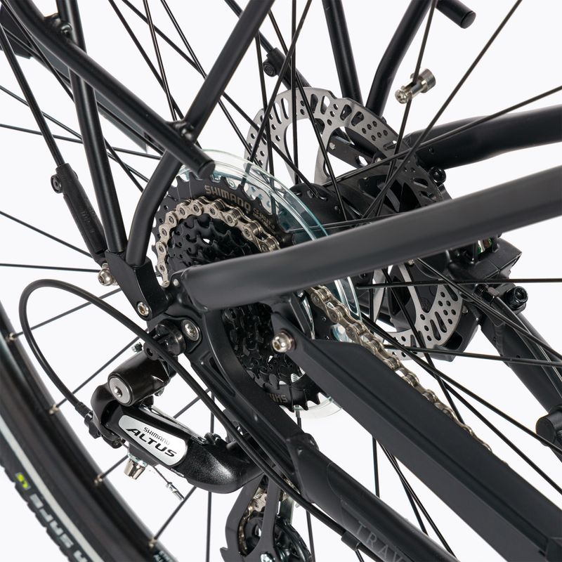 KETTLER Traveller E-Silver 8 500 D 36V 13.4Ah 500Wh nero bicicletta elettrica 11