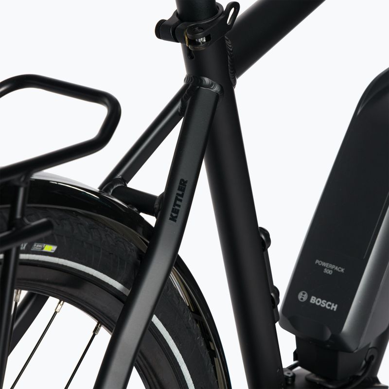 KETTLER Traveller E-Silver 8 500 D 36V 13.4Ah 500Wh nero bicicletta elettrica 14