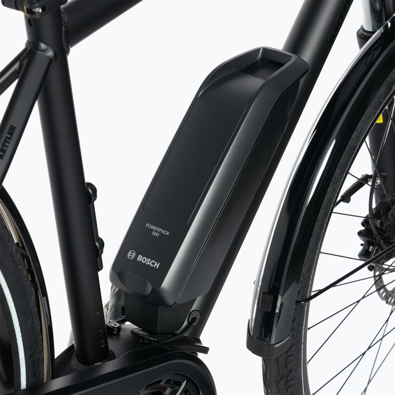 KETTLER Traveller E-Silver 8 500 D 36V 13.4Ah 500Wh nero bicicletta elettrica 16