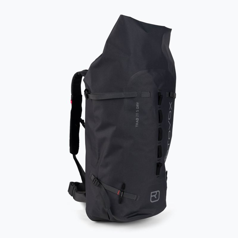Zaino da arrampicata ORTOVOX Trad 28 l S Dry nero acciaio