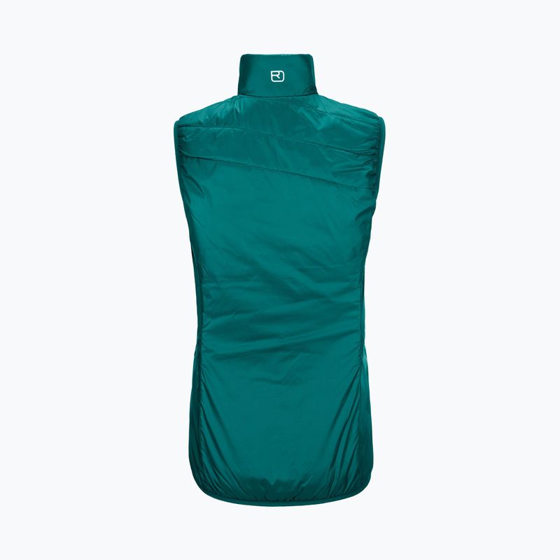 Smanicato da donna ORTOVOX Swisswool Piz Boe verde pacifico 2