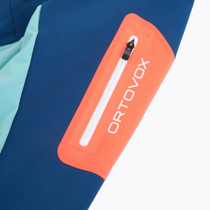 Giacca softshell donna ORTOVOX Berrino con cappuccio cascata di ghiaccio 3