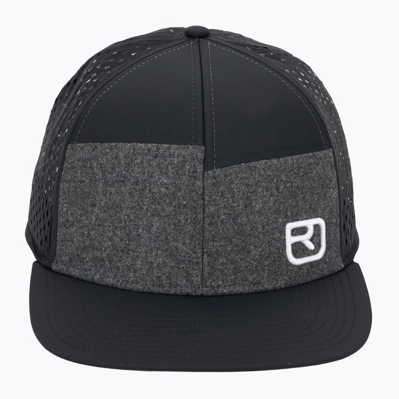 Cappello da baseball Ortovox Logo Air Trucker nero raven 2