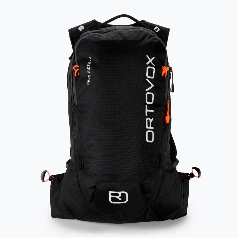 ORTOVOX Free Rider 22 l 2021 nero zaino da sci raven