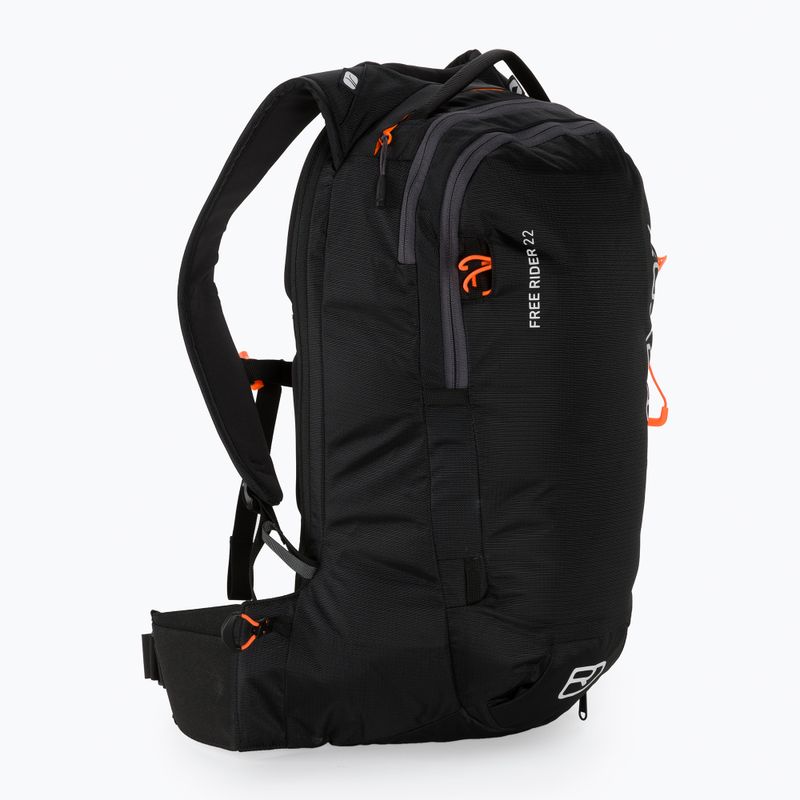 ORTOVOX Free Rider 22 l 2021 nero zaino da sci raven 2