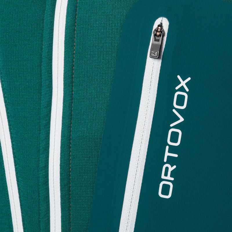 Felpa da uomo ORTOVOX Fleece Grid sly fox trekking 3