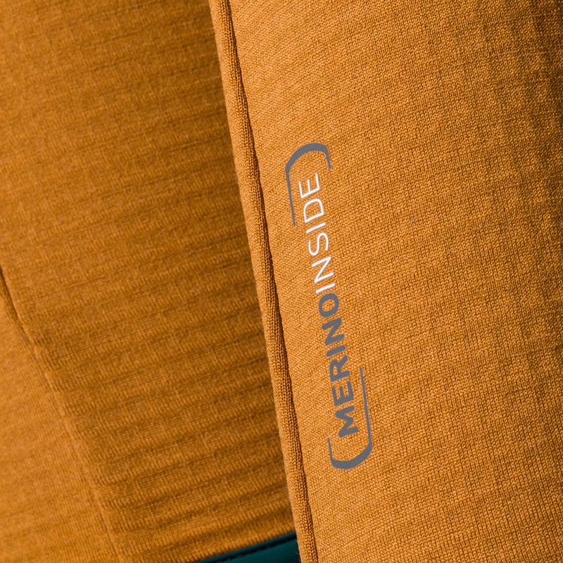 Felpa da uomo ORTOVOX Fleece Grid sly fox trekking 4