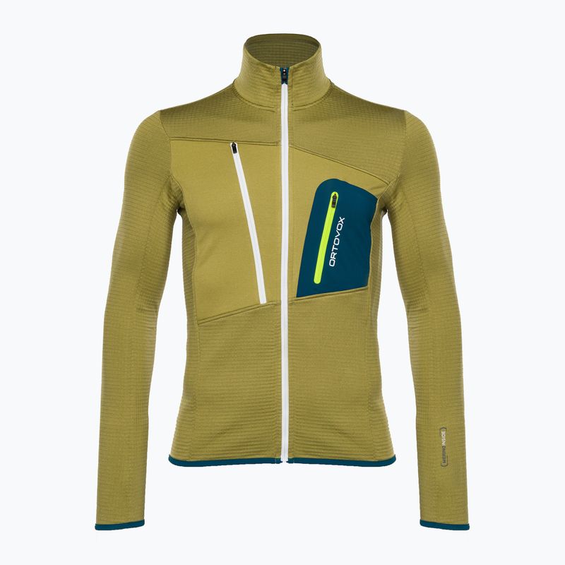 Felpa uomo ORTOVOX Fleece Grid sweet alison trekking