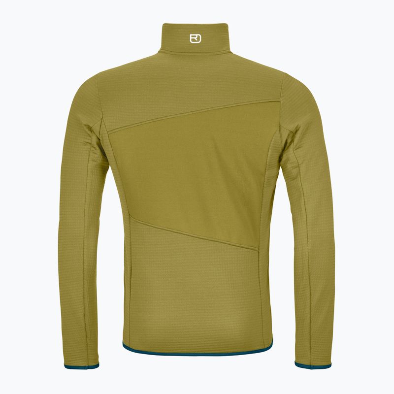 Felpa uomo ORTOVOX Fleece Grid sweet alison trekking 6
