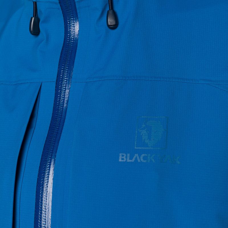 BLACKYAK giacca da pioggia da uomo Hariana snorkel blu 3