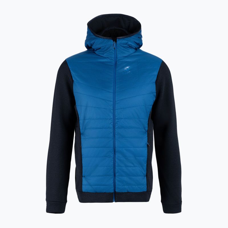 Giacca ibrida da uomo BLACKYAK Burlina Hoody blu snorkel 7