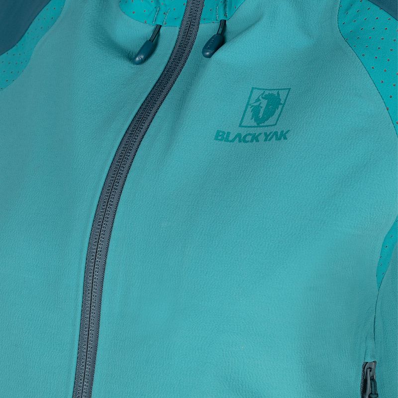 Giacca softshell donna BLACKYAK Modicana blu corallo 3