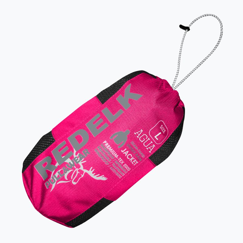 RedElk Agua fuxia giacca da pioggia 2