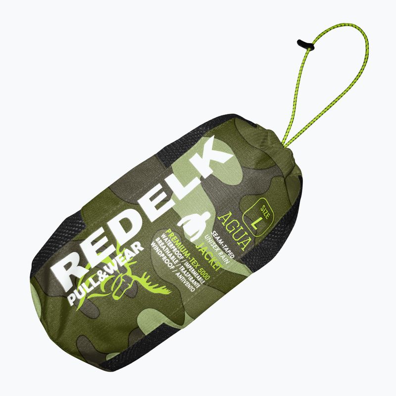 Giacca antipioggia RedElk Agua Pro verde mimetico 2