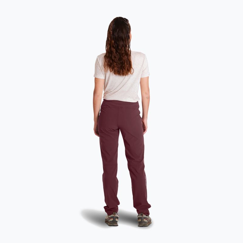 Pantaloni softshell da donna ORTOVOX Brenta winetasting 2