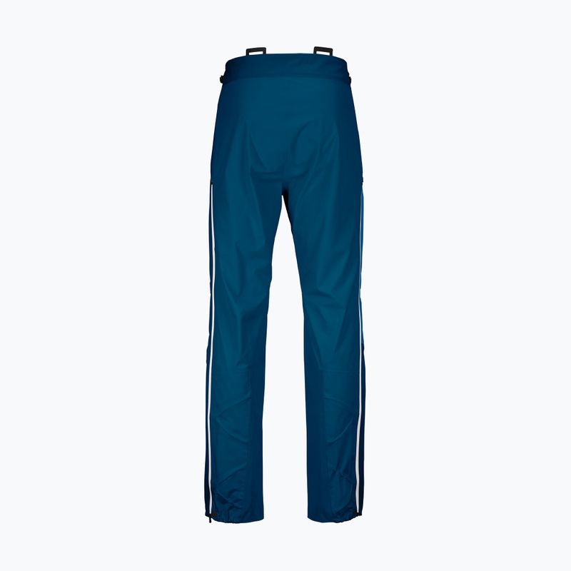 Pantaloni a membrana ORTOVOX Westalpen 3L Uomo Blu petrolio chiaro 6