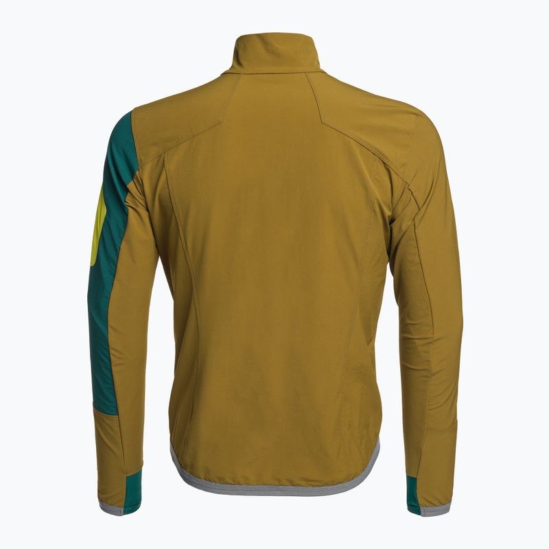 Giacca softshell da uomo ORTOVOX Berrino verde muschio 2