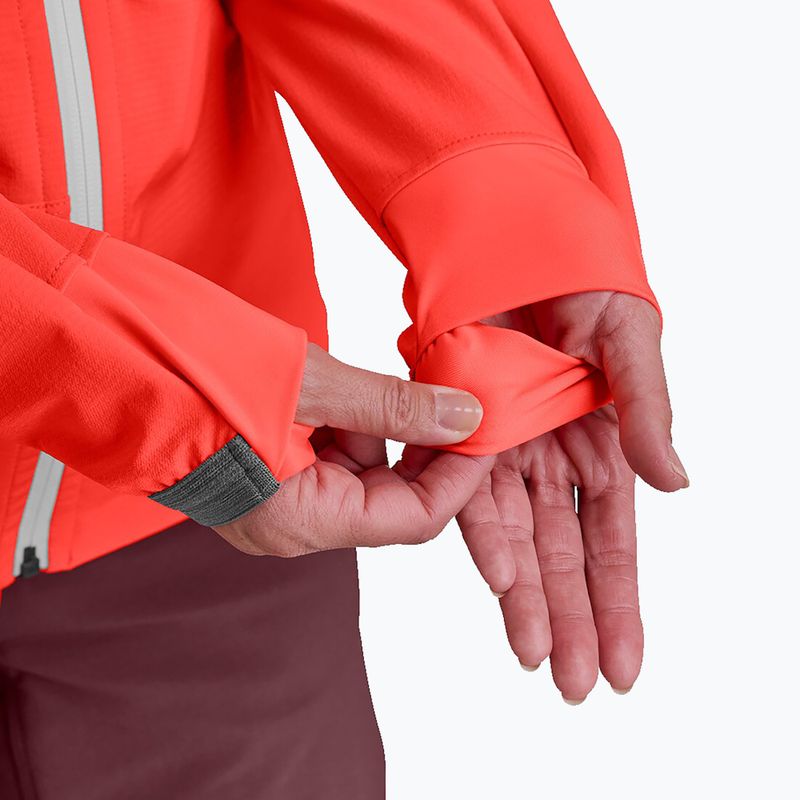 Giacca softshell donna ORTOVOX Berrino coral 4