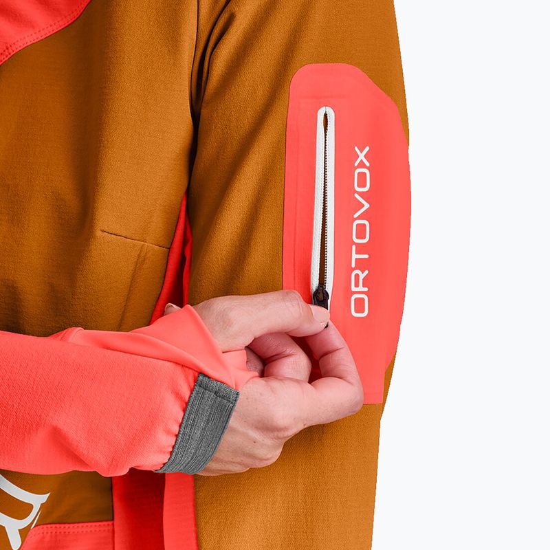 Giacca softshell donna ORTOVOX Berrino coral 5