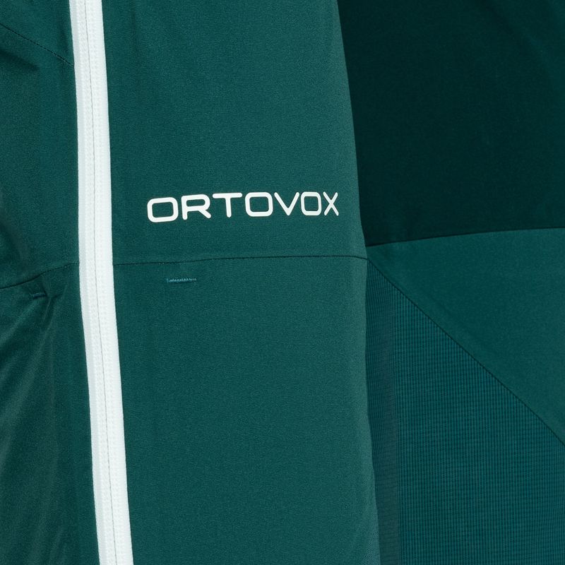 Skiters da donna ORTOVOX 3L Ortler verde pacifico 4