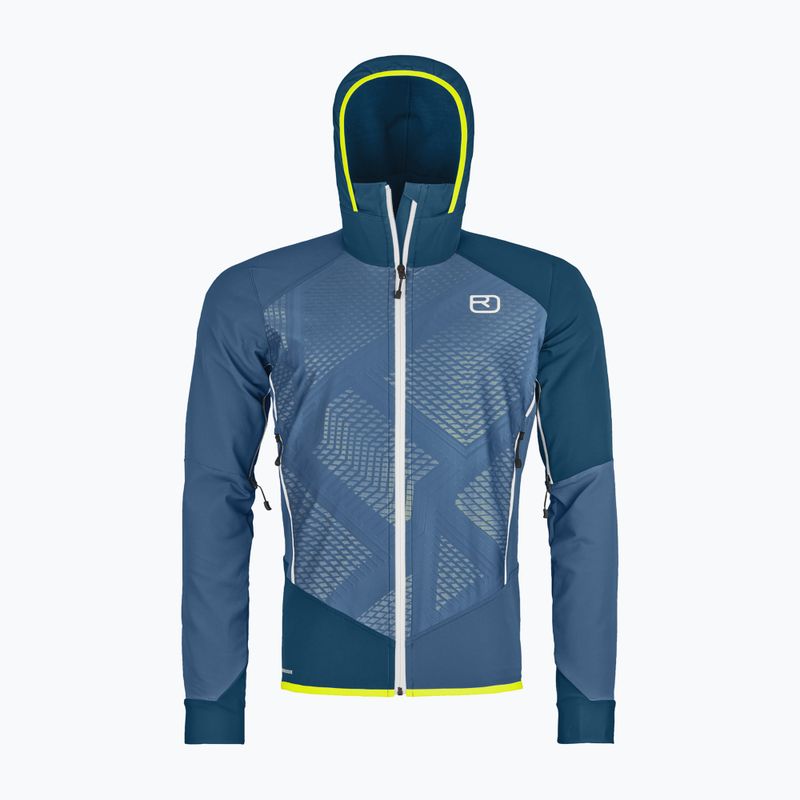 Giacca skit da uomo ORTOVOX Col Becchei blu montagna 4
