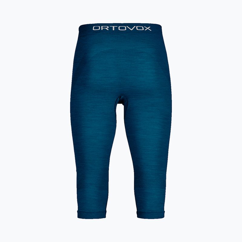 Pantaloni termoattivi da uomo ORTOVOX 120 Comp Blu petrolio chiaro 2