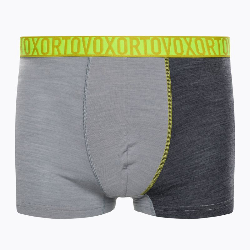 Boxer termici da uomo ORTOVOX 150 Essential Trunks in misto grigio
