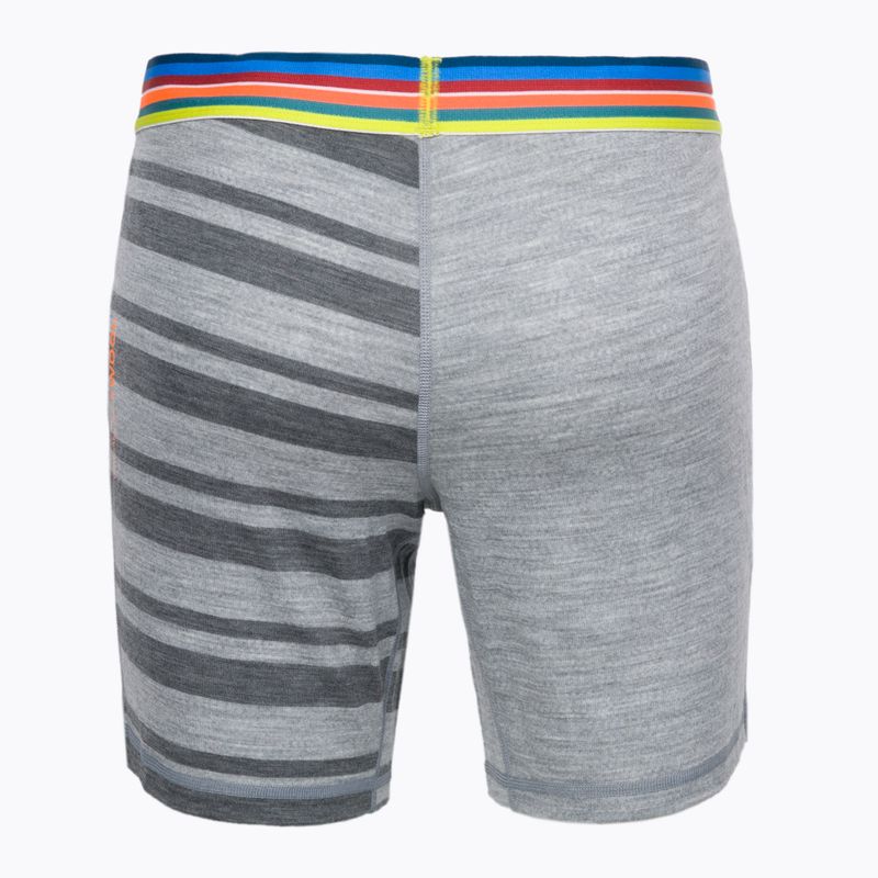 Boxer termici da uomo ORTOVOX 185 Rock'N'Wool misto grigio 2