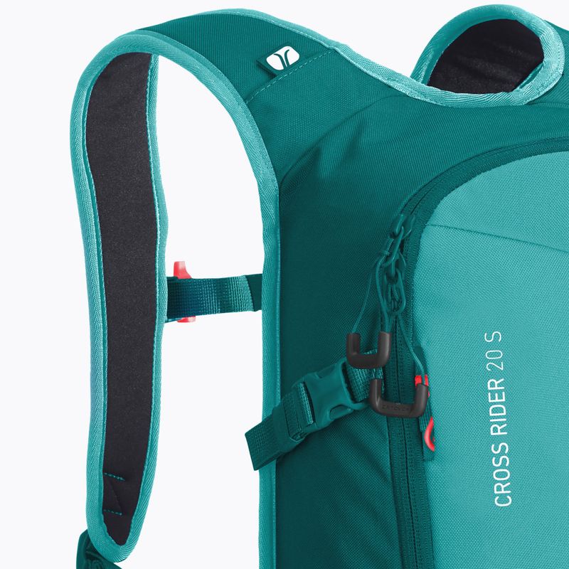 Zaino ORTOVOX Cross Rider 20 l S verde pacifico 6