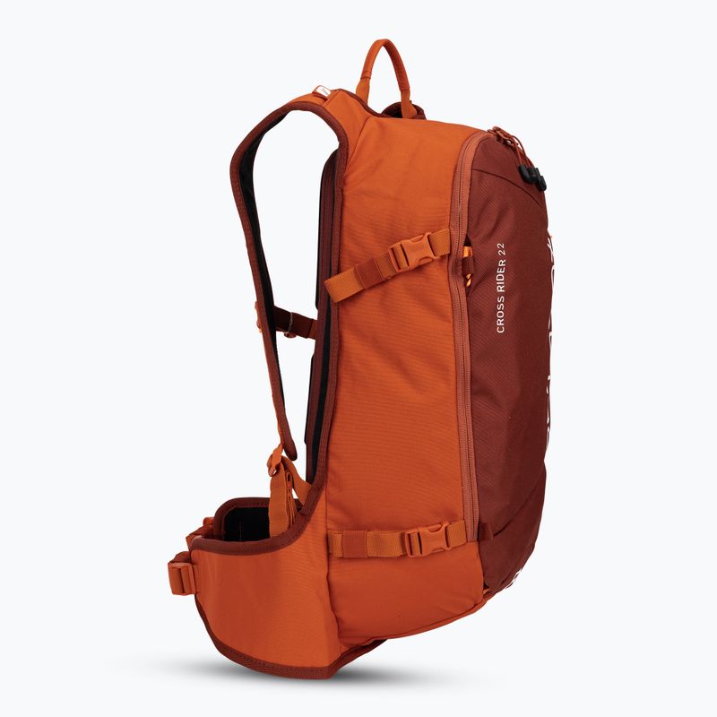 Zaino ORTOVOX Cross Rider 22 l arancione deserto 2