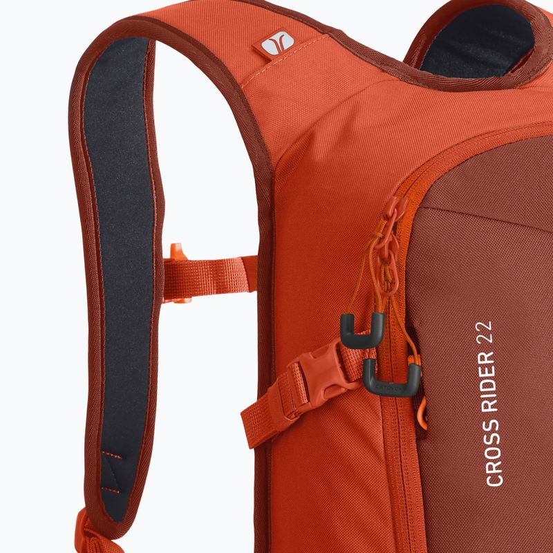 Zaino ORTOVOX Cross Rider 22 l arancione deserto 6