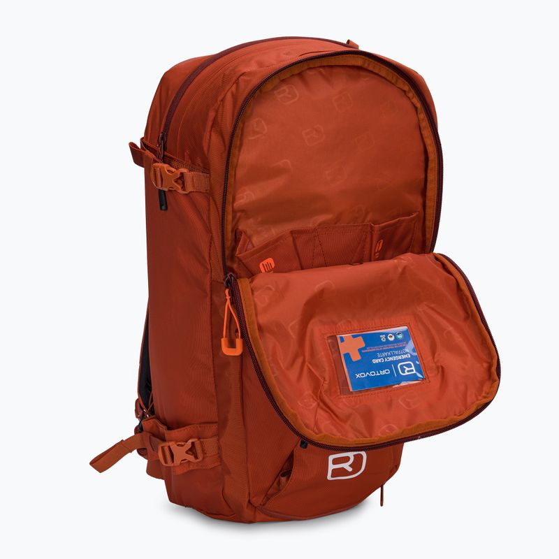 ORTOVOX Haute Route 32 l zaino arancio deserto per lo sci alpinismo 4
