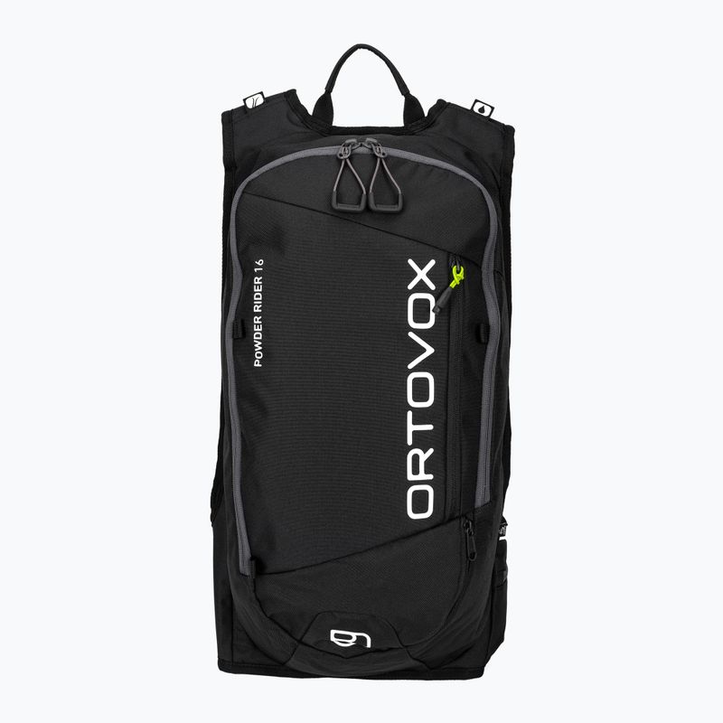 ORTOVOX Powder Rider 16 l nero zaino da sci raven