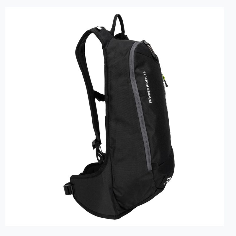 ORTOVOX Powder Rider 16 l nero zaino da sci raven 2