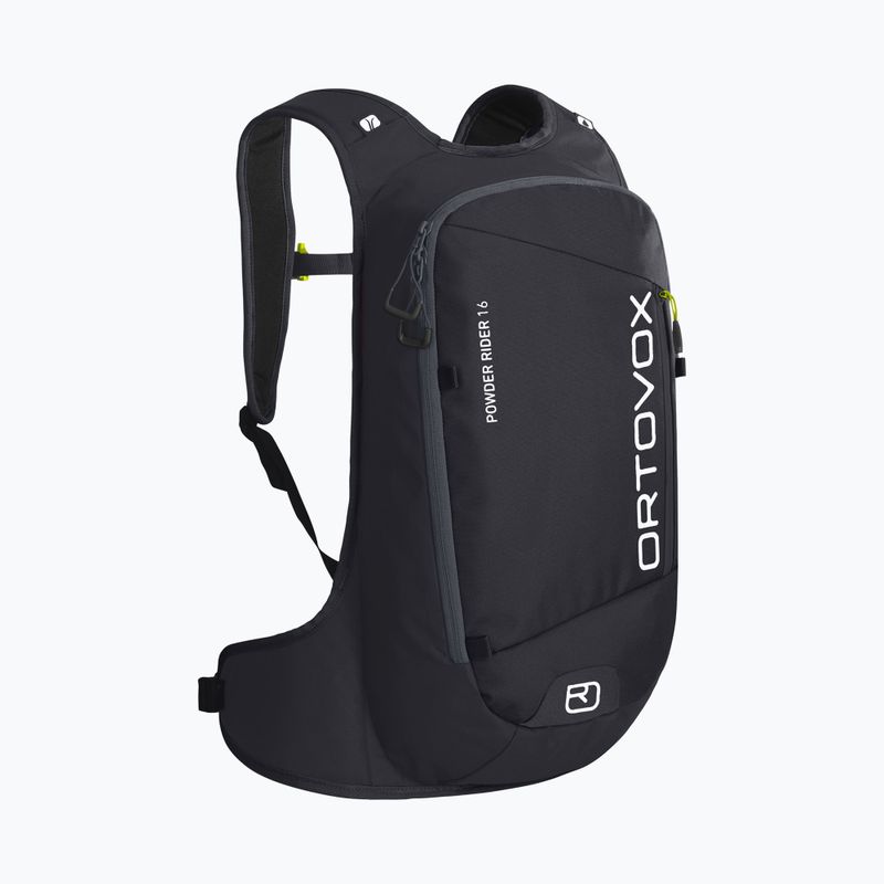 ORTOVOX Powder Rider 16 l nero zaino da sci raven 5