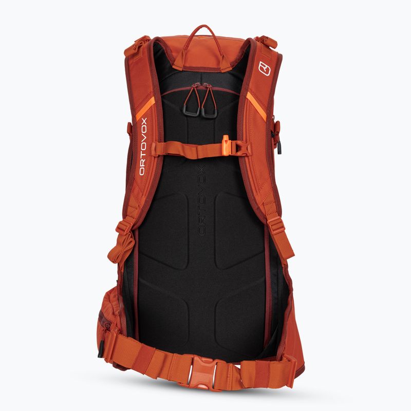 ORTOVOX Tour Rider 30 l zaino da sci arancio deserto 3