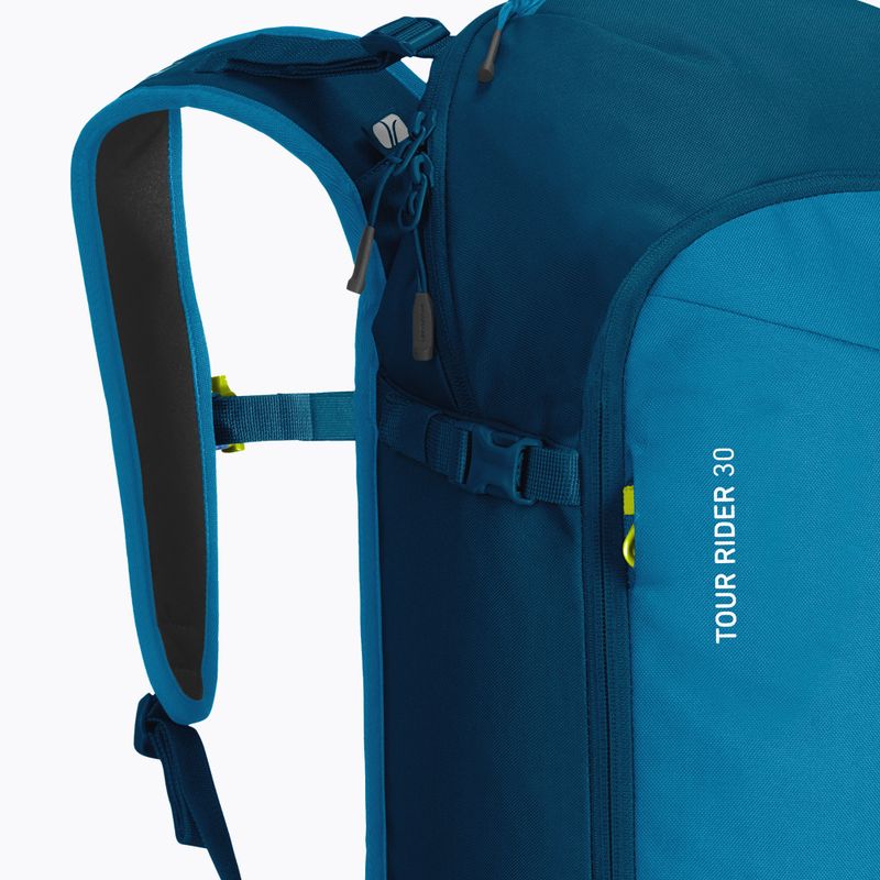 ORTOVOX Tour Rider 30 l zaino da sci blu petrolio 2