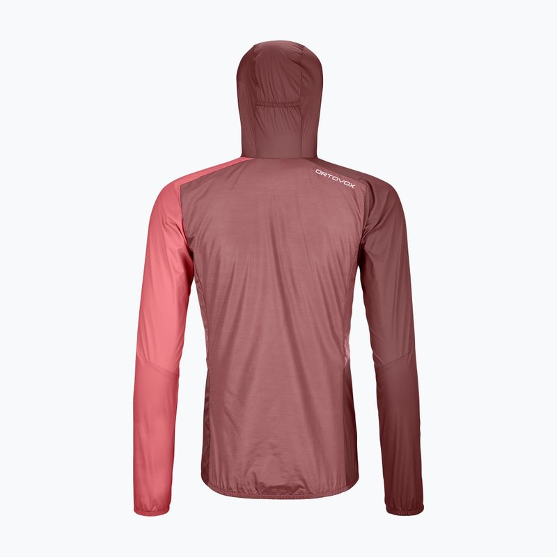 Giacca a vento ORTOVOX donna rosa di montagna 6