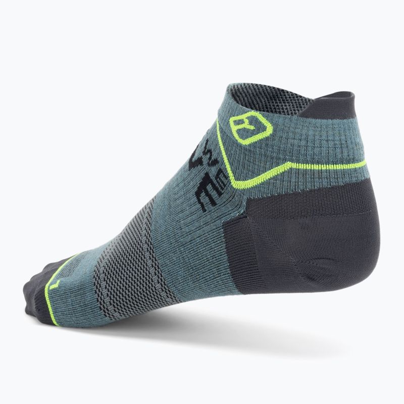 Calze da trekking da uomo ORTOVOX Alpine Light Low grigio artico 2